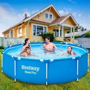 Каркасний круглий басейн BESTWAY 56706 6473 л (LM) 02k12p048 фото
