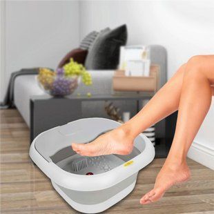 Гидромассажная ванна для ног SQ-368 Footbath Massager Серый 01k01p032 фото