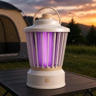 Портативна лампа пастка для комарів LED нічник акумуляторна USB лампа від комах M12 Aladdin (X40/33749) 01k11p099 фото