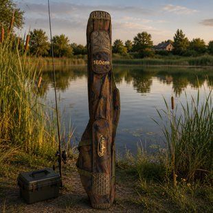 Чохол сумка BoyaBY HL Rod Bag 160 см для рибальських вудилищ Камуфляж осінній ліс (988) 02k04p525v3 фото