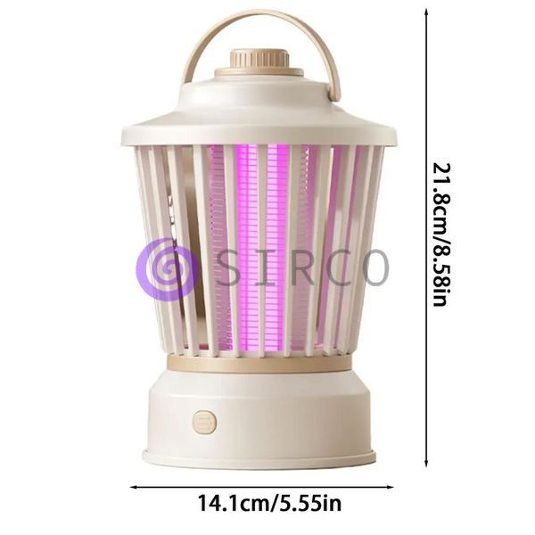 Портативна лампа пастка для комарів LED нічник акумуляторна USB лампа від комах M12 Aladdin (X40/33749) 01k11p099 фото