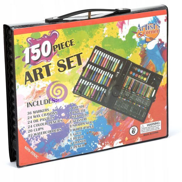 Детский набор для рисования Art Set на 150 предметов набор для творчества (237) 03k12p040 фото
