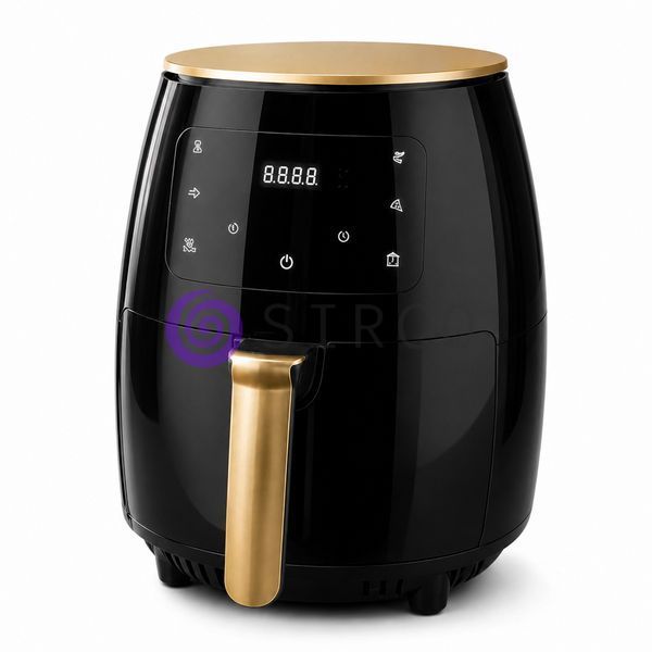 Аерофритюрниця Silver Love 389 8 л 2400 Вт без олії з сенсорною панеллю та цифровим дисплеєм 10k01p792 фото