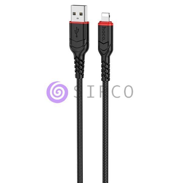 Кабель Hoco X59 USB to Lightning 1 м для зарядження пристроїв із роз&rsquo;ємом Lightning(206/99159) 11k06p484 фото