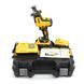 Портативна акумуляторна сабельна пила з кейсом та 2 змінними АКБ DeWalt DCS312NT (24V, 4Ah) 09k08p053 фото 2