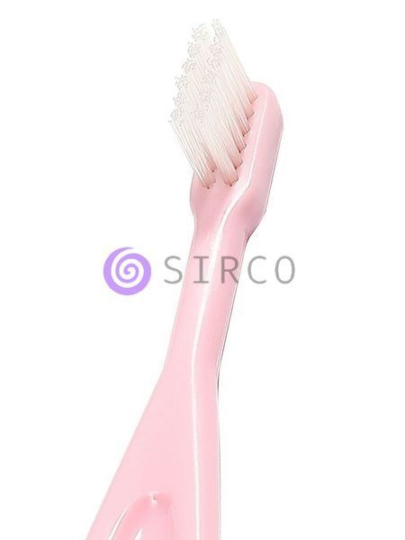 Комплект зубных силиконовых щеток 3шт Babyono Розовый (550/01) (SB) 03k17p251v2 фото