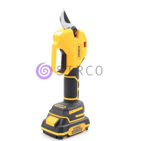 Акумуляторний секатор DeWalt DCMPP560P1 (24V, 5AH, 30мм) з індикатором заряду та різів + підсвічування, в кейсі 09k08p011 фото
