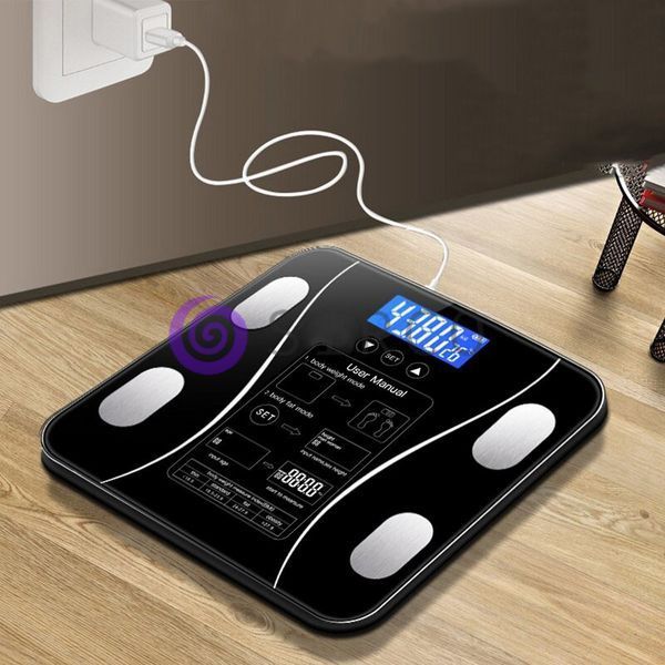 Умные весы напольные Smart Scale On с приложением, до 180 кг, черные (225) 06k04p011v3 фото