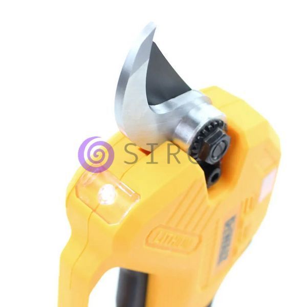 Акумуляторний секатор DeWalt DCMPP560P1 (24V, 5AH, 30мм) з індикатором заряду та різів + підсвічування, в кейсі 09k08p011 фото