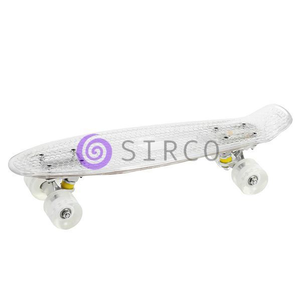 Скейт Penny Board що світяться, Прозорий 13k03p001 фото