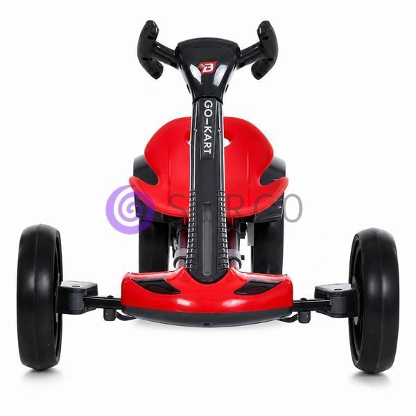 Дитячий електрокар Go-Kart на акумуляторі 6V зі складною конструкцією для дітей 3-6 років, червоний (509/2098) 13k06p005v1 фото