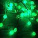 Светодиодная гирлянда &laquo;НИТЬ ШАРИКИ&raquo; 100 led - 4 м (белый кабель, салатовый) 12k01p032 фото 3