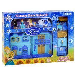 Детский игровой набор двухэтажный кукольный домик Beauty My House My Dream BS866 (AHMD) 03k09p172 фото