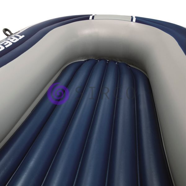 Двухместная надувная лодка Bestway 61064, Treck X1, (Hydro Force), синяя, 228 х 121 см. 3-х камерная (М+) 02k04p056 фото