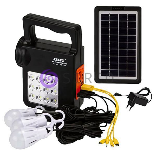 Сонячна станція переносна Solar Power Light System AT-158 11k12p024 фото