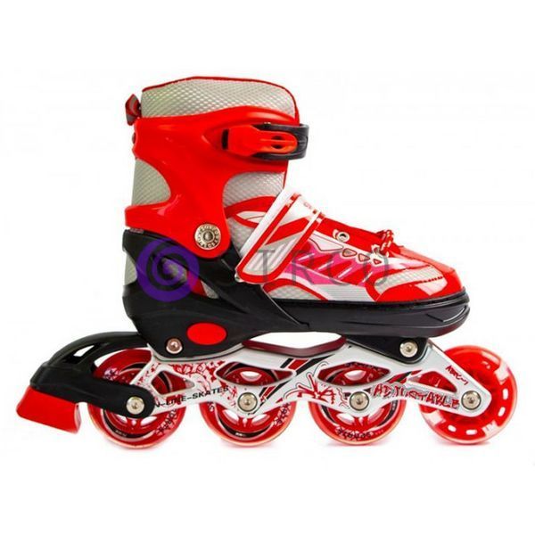 Ролики для дітей Mondays Skates р. 28-31 колір червоний (3003) 13k02p009v2 фото