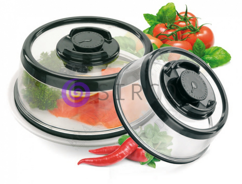 Універсальна вакуумна кришка для зберігання харчових продуктів 19см*7,5см (237) 10k03p006 фото