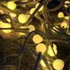 Светодиодная гирлянда &laquo;НИТЬ ШАРИКИ&raquo; 100 led - 4 м (белый кабель, желтый) 12k01p032v1 фото 3