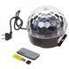 Диско куля Magic Ball Light БЕЗ БЛЮТУЗА Bluetooth з пультом управління і флешкою 01k09p195 фото 3