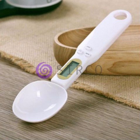 Електронна мірна ложка ваги DIGITAL SPOON SCALE 500 x 0.1 г з LCD екраном | кухонні ваги 10k03p008 фото