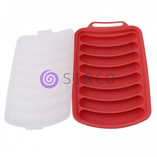 Силиконовая форма для сосисок ручной работы Silicone Sausage Maker Красная 10k10p109 фото