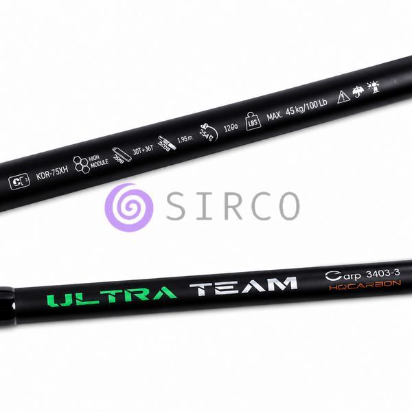 Вудилище карпове MIFINE Ultra team 3.6 м тест 4.0LB потужне для трофейної риболовлі (988/10619-360) 02k04p553v1 фото