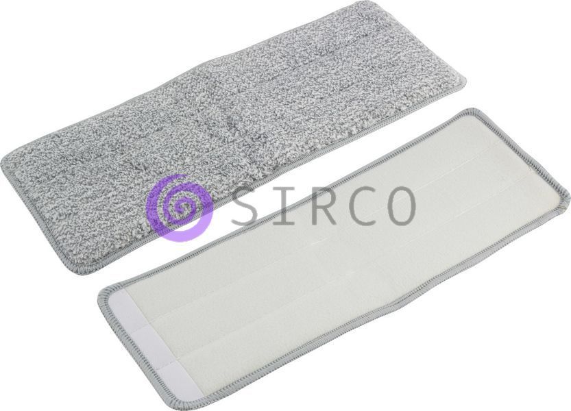 Насадка для швабри мікрофібра Eco Fabric Сіра 01k02p125 фото