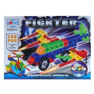 Детский игровой развивающий конструктор Fickter&raquo; №8030 138 деталей 03k03p192v2 фото