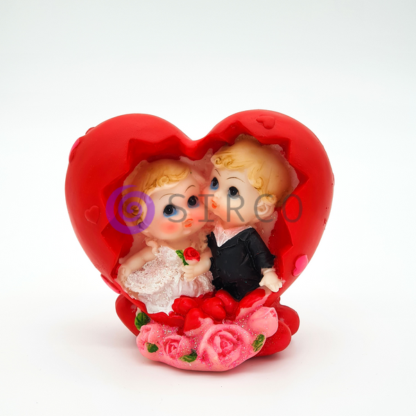 Сувенірна весільна статуетка "Love" закохані D-278 01k03p062 фото