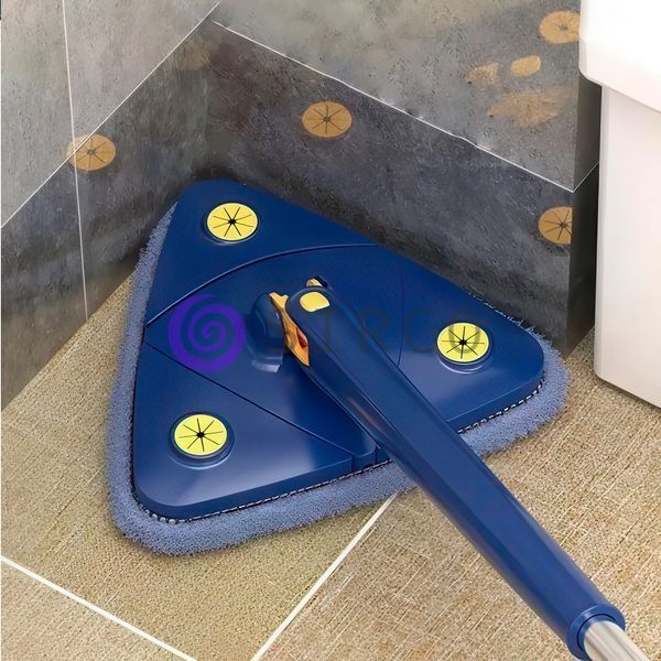 Угловая швабра с дозаторами и отжимом 3-угловая 360 Triangular Twist Синий (AMN) 01k02p495v1 фото