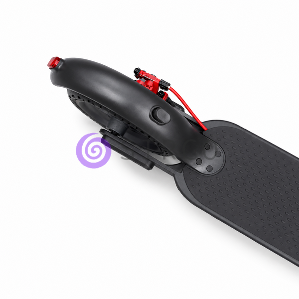 Складний міський електросамокат з ліхтарем і підніжкою E-Scooter Premium M365 600W Чорний 13k01p110 фото