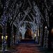 Уличная гирлянда Xmas Нить 600 LED (на коробке 800 led) Зеленый провод 40 метров Белая 12k01p082v3 фото 2