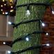 Уличная гирлянда Xmas Нить 600 LED (на коробке 800 led) Зеленый провод 40 метров Белая 12k01p082v3 фото 3