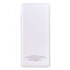 Портативний зарядний пристрій WUW Y100 Power Bank 20000mAh PD+QC3.0 22.5W, швидка зарядка, Білий 11k12p200v2 фото 2