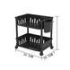Органайзер для зберігання Storage rack/Полиця для зберігання/2-рівневий стелаж для зберігання, Чорний (SHAF) 10k10p408v1 фото 2