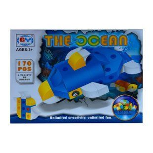 Детский игровой развивающий конструктор &laquo;The ocean&raquo; №8033 170 деталей 03k03p192v3 фото