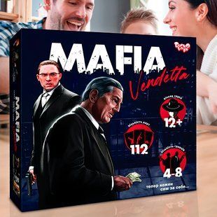Настольная игра для всей семьи "Мафия Вендетта" на украинском (IGR24) 03k02p012 фото