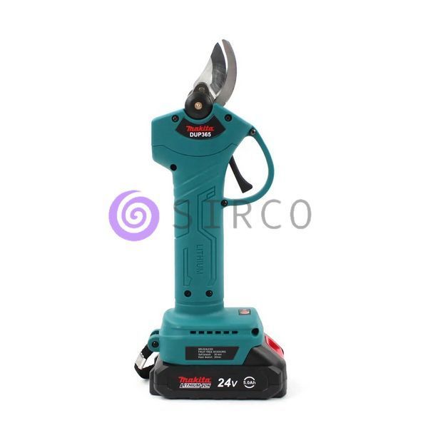 Акумуляторний потужний секатор Makita DUP365 (24V, 5Ah) для обрізки рослин і дерев у кейсі 09k08p015 фото