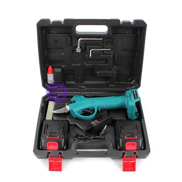 Акумуляторний потужний секатор Makita DUP365 (24V, 5Ah) для обрізки рослин і дерев у кейсі 09k08p015 фото