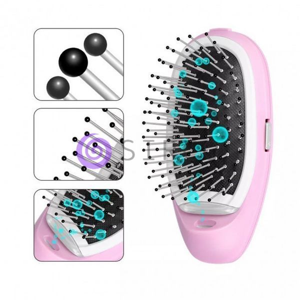 Гребінець з функцією іонізації Ionic Electric Hairbrush (212) 07k03p104 фото