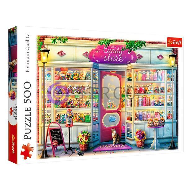 Пазлы живописные &ndash; (500 эл.) &ndash; "Кондитерская" 37407/ Trefl (SB) 03k19p166 фото