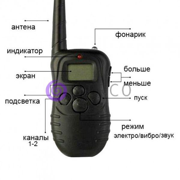 Навчальний електронний нашийник для тренування собак Dog Training (509) 05k05p003 фото