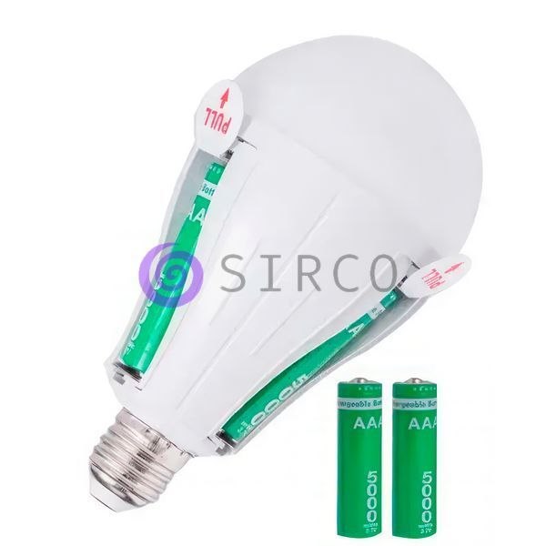 Аккумуляторная LED лампочка FAE-3920 с 2 аккумуляторами без крючка 02k11p154v1 фото
