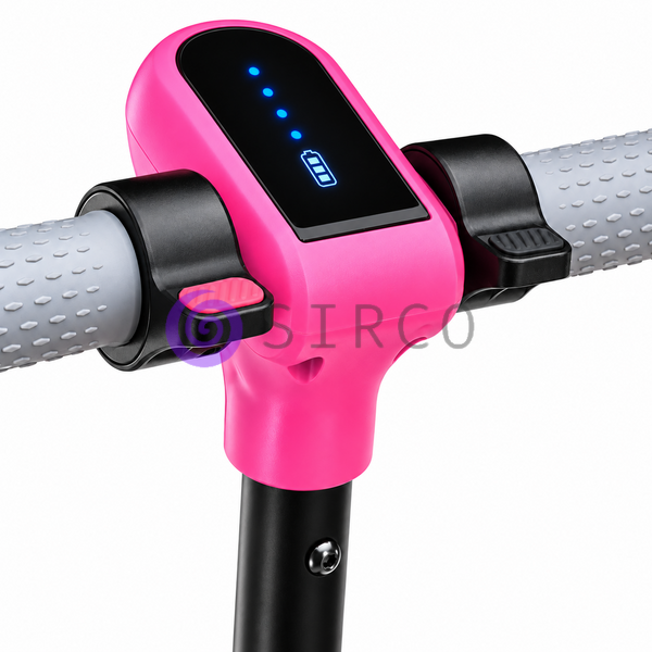 Электросамокат детский E02 с Bluetooth и LED-подсветкой, 150 Вт, 24V 2.5Ah, до 15 км/ч, розовый (X26) 13k11p004v4 фото