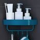 Полиця кутова Corner Storage Rack для ванної з гачками 01k01p027 фото 1