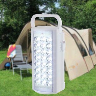 Ліхтар з повербанком переносний світлодіодний ALFARID (Almina) 2606 30000 MAH, 24 LED, ЗУ 220V Білий 02k11p145v1 фото