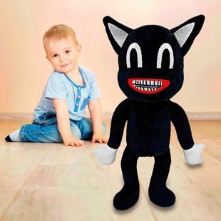 Мягкая игрушка Сиреноголовая черный кот/225 03k01p042 фото