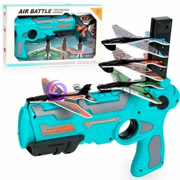 Пусковий пістолет катапульта з літаючими літаками Air Battle (237) 03k08p001 фото