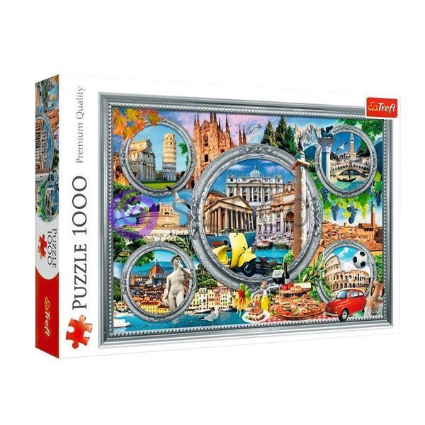 Пазли великі (1000 елм.) - "Відомі будівлі" / Trefl 10585 (SB) 03k19p263 фото