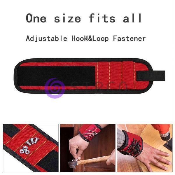 Магнитный браслет на запястье строительный Magnetic Wristband (205) 04k02p055 фото